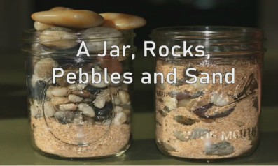 A Jar, Rocks, Pebbles and Sand… | Cornerstone Church